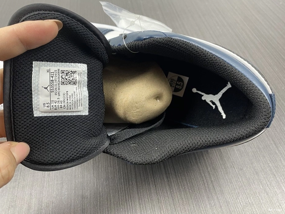 Dark Teal - Jordan 1 Low 553558-411 1109